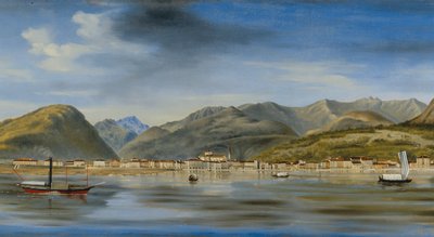 View of Intra from the Lake by Luigi Litta